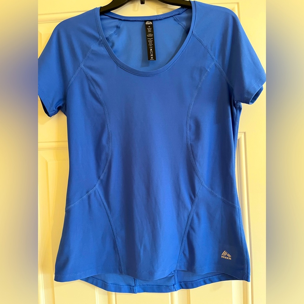 RBX Womens sport shirt size med in blue
